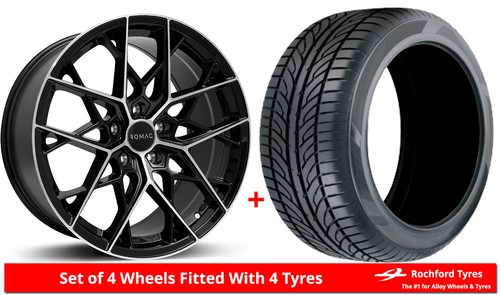 Alloy wheels tyres - tyres, romac