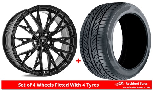 Alloy wheels tyres axe - &, 18"